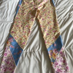 loveshack fancy x bandier leggings!! New with tags